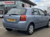 Used Toyota Corolla T2 97 HP (71 kW) 2003 Grey Hatchback
