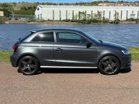 Usado Audi A1 S-Line 150 CV (110 kW) 2015 Gris Utilitario