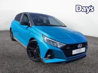 Used Hyundai i20 N Line 100 HP (73 kW) 2021 Turquoise Hatchback