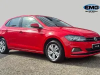 Used VW Polo SE 80 HP (58 kW) 2020 Red Hatchback