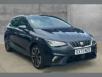 Used Seat Ibiza XCELLENCE Lux 110 HP (80 kW) 2023 Metallic  magnetic tech grey Hatchback