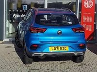 Used MG ZS Exclusive 106 HP (77 kW) 2021 Blue SUV