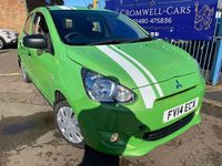 Used Mitsubishi Mirage 71 HP (52 kW) 2014 Green Hatchback