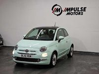 Used Fiat 500 Lounge 69 HP (50 kW) 2016 Green Hatchback