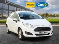 Used Ford Fiesta Zetec 99 HP (72 kW) 2016 White Hatchback
