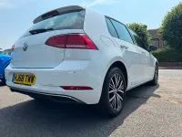 Used VW Golf VII SE 150 HP (110 kW) 2018 White Hatchback
