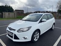 Used Ford Focus Zetec 2013 White Estate