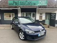 Used VW Golf VII Match 110 HP (80 kW) 2015 Blue Hatchback