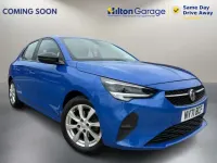 Usado Vauxhall Corsa 100 HP (73 kW) 2021 Azul Citadino