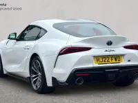 Used Toyota Supra 257 HP (189 kW) 2022 White metallic Coupe
