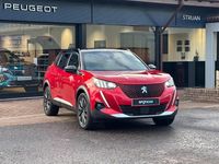 Used Peugeot e-2008 Premium 100 kW (136 HP) 2021 Red SUV