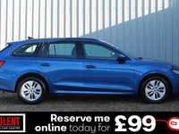 Used Skoda Octavia SE Technology 113 HP (83 kW) 2022 Blue Estate