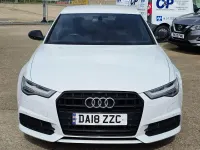 Used Audi A6 Black Edition 190 HP (139 kW) 2018 White Sedan
