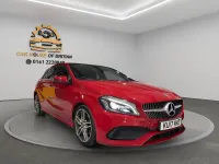 Used Mercedes A200 AMG Line Premium Plus 136 HP (100 kW) 2017 Red Hatchback