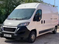 Used Peugeot Boxer 130 HP (95 kW) 2017 White Van