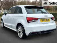 Used Audi A1 S-Line 123 HP (90 kW) 2017 White Hatchback