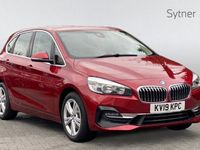 Used BMW 220 Active Tourer Luxury Line 189 HP (139 kW) 2019 Red MPV