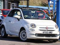 Used Fiat 500 Lounge 69 HP (50 kW) 2015 White Hatchback