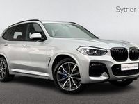 Used BMW X3 M Sport 192 HP (141 kW) 2021 Silver SUV