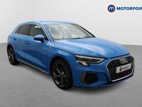 Used Audi A3 e-tron S-Line 2021 Blue Hatchback