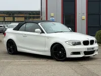 Used BMW 120 Cabriolet M Sport 177 HP (130 kW) 2011 White Cabriolet