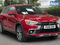 Used Mitsubishi ASX 117 HP (86 kW) 2018 Red SUV