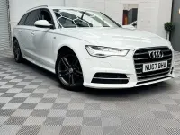 Used Audi A6 S-Line 190 HP (139 kW) 2017 White Estate