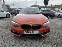 Used BMW 118 Sport Line 2017 Orange Hatchback