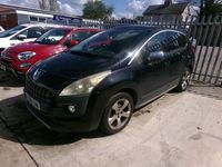 Used Peugeot 3008 112 HP (82 kW) 2009 Black Estate