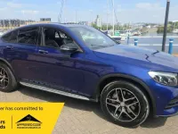 Used Mercedes GLC250 AMG line 2016 Blue SUV