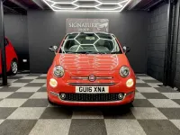 Used Fiat 500 Lounge 69 HP (50 kW) 2016 Pink Hatchback