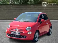 Used Fiat 500 Lounge 69 HP (50 kW) 2018 Pink Hatchback