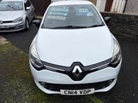 Used Renault Clio IV Dynamique 90 HP (66 kW) 2014 White Hatchback