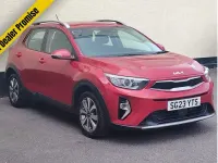 Used Kia Stonic 99 HP (72 kW) 2023 Red SUV