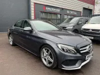 Used Mercedes C300e AMG line 2015 Grey Sedan