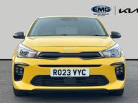 Used Kia Rio GT-Line S 118 HP (86 kW) 2023 Yellow Hatchback