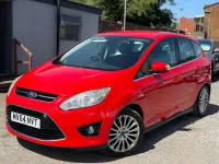 Used Ford C-MAX Titanium 113 HP (83 kW) 2014 Red MPV