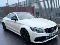 Used Mercedes C63 AMG Premium Plus 2020 White Coupe