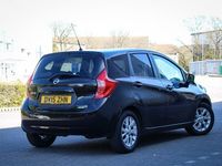 Used Nissan Note Acenta Premium 90 HP (66 kW) 2015 Black Hatchback