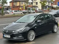 Used Vauxhall Astra Elite 2016 Black Hatchback