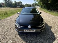 Used VW Golf VII SE 115 HP (84 kW) 2019 Black Estate