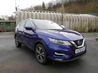 Used Nissan Qashqai N-Connecta 140 HP (102 kW) 2021 Blue SUV