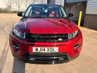 Used Land Rover Range Rover evoque Dynamic 2014 Red SUV