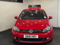 Used VW Golf VI GT 140 HP (102 kW) 2011 Red Hatchback