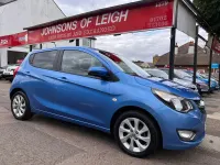 Used Vauxhall Viva 75 HP (55 kW) 2015 Blue Hatchback
