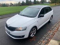 Used Skoda Rapid SE 105 HP (77 kW) 2014 White Hatchback
