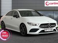 Used Mercedes CLA200 AMG Line Premium 163 HP (119 kW) 2022 White Coupe