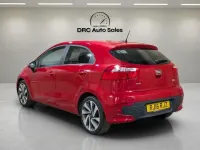 Used Kia Rio 89 HP (65 kW) 2016 Red Hatchback