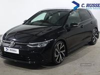 Used VW Golf VII R-line 130 HP (95 kW) 2021 Black Hatchback