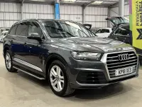 Used Audi Q7 S-Line 272 HP (200 kW) 2018 Grey SUV